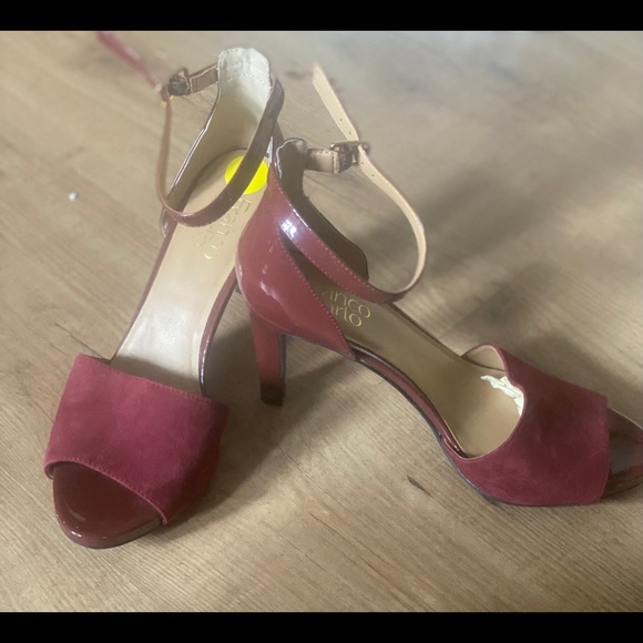 Franco Sarto Elegant High Ankle Strap Heels - new - Picture 5 of 6